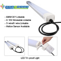 4ft IP65 Waterproof Linear Batten Light LED Vapor Tight Light Fixture Triproof LED Light